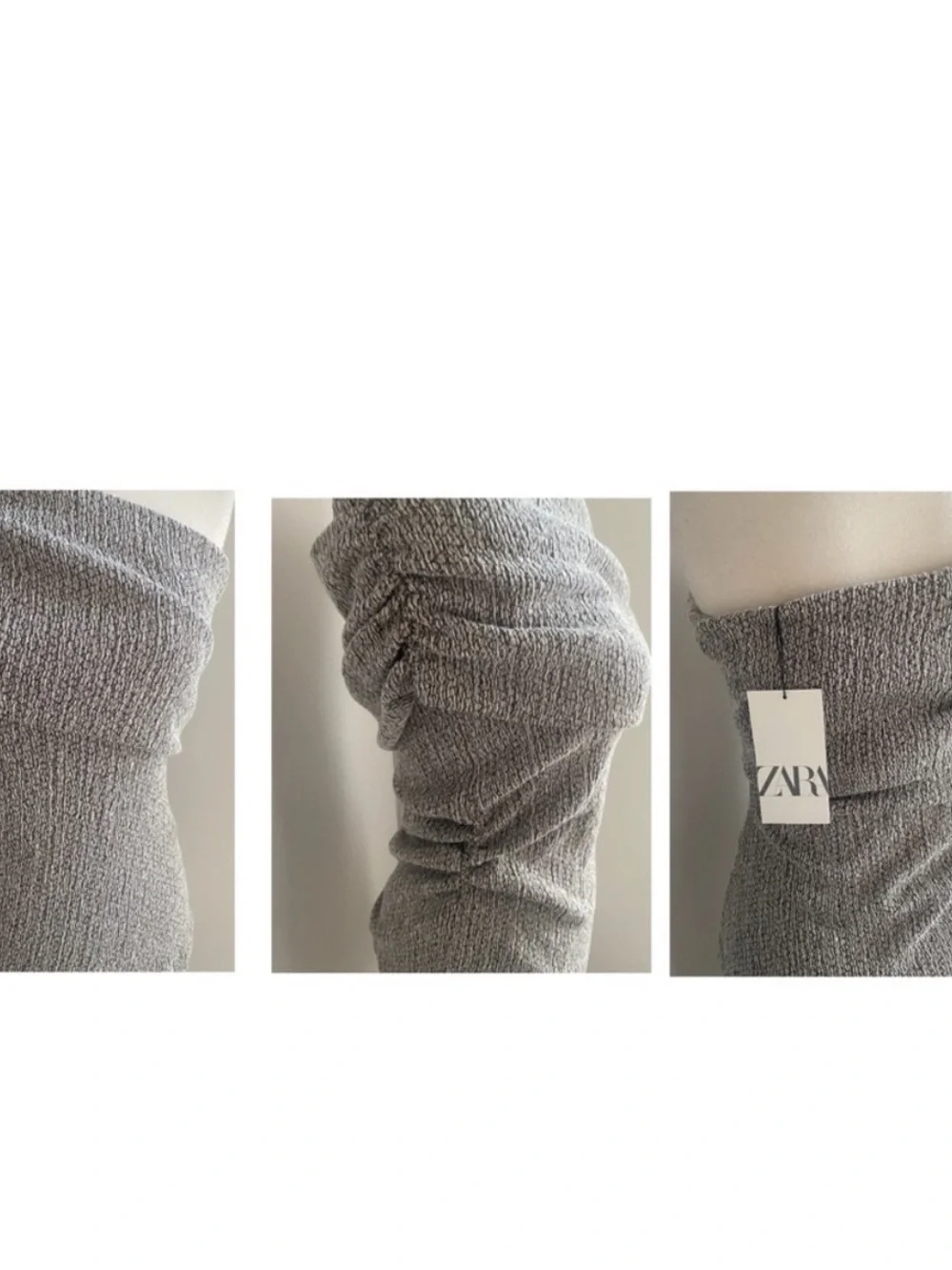 Zara Knit Beige/Brown Set S (top)